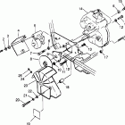 300 2X4 - W957530 Gearcase / brake mounting  2x4 300 w957530