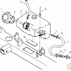 TRAIL BLAZER - W957221 Oil tank assembly trail blazer w957221