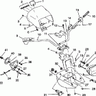 XPLORER - W959140 Handlebar and headlight pod assembly xplorer 4x4 w959140