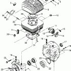 TRAIL BLAZER - W957221 Crankcase and cylinder trail blazer w957221