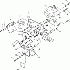 400L 2X4 - W957540 Gearcase / brake mounting  2x4 400l w957540