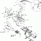 SPORTSMAN 4X4 - W958040 Rear cab and seat assembly sportsman 4x4 w958040