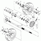 300 4X4 - W948130 Rear wheel drive assembly 4x4 300 w948130