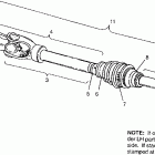 400L 6X6  NORWEGIAN  - N948740 Cv joint 6x6 400l, swedish s948740 and  norwegian n94874...