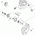 SPORTSMAN - W948040 Water pump sportsman 4x4 w948040