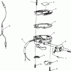 400L 4X4 - W948140 Трост дроселя