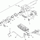 400L 2X4 - W947540 Rear brake assembly 2x4 400l w947540