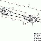 SPORTSMAN - W948040 Cv joint sportsman 4x4 w948040