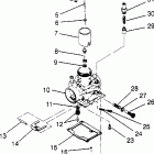 400L 6X6 - W948740 Carburetor 6x6 400l w948740