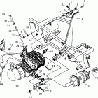 300 2X4 - W947530 Engine mounting 2x4 300 w947530