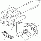 300 6X6 - W948730 Rear brake assembly 6x6 300 w948730