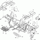 400L 4X4  NORWEGIAN - N948140 Bumper / rack mounting swedish 4x4 400l s948140