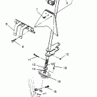 SPORTSMAN - W948040 Steering post assembly sportsman 4x4 w948040