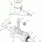 300 2X4 - W947530 Piston and crankshaft 2x4 300 w947530