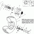 SPORTSMAN - W948040 Front wheel assembly sportsman 4x4 w948040