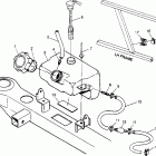 400L 4X4 - W948140 Oil tank assembly  4x4 400l w948140