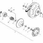 400L 6X6  NORWEGIAN  - N948740 Driven clutch assembly 6x6 400l, swedish s948740 and  no...