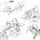 400L 2X4 - W947540 Electrical / taillight assembly 2x4 400l w947540