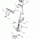 400L 4X4 - W948140 Steering post assembly  4x4 400l w948140
