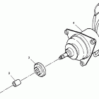 400L 2X4 - W947540 Fan motor 2x4 400l w947540