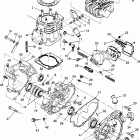 SPORTSMAN - W948040 Crankcase and cylinder sportsman 4x4 w948040