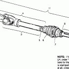 400L 4X4 - W948140 Cv joint 4x4 400l w948140