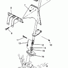 TRAIL BOSS - W948527 Steering post assembly trail boss w948527
