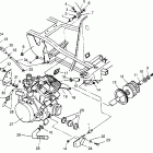 400L 6X6 - W948740 Engine mounting 6x6 400l w948740
