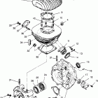 300 4X4 - W948130 Crankcase and cylinder 4x4 300 w948130
