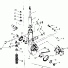 400L 6X6 - W948740 Front strut assembly 6x6 400l w948740