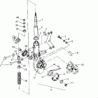 400L 6X6  NORWEGIAN  - N948740 Front strut assembly 6x6 400l, swedish s948740 and  norw...