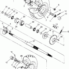 400L 6X6 - W948740 Rear wheel drive assembly 6x6 400l w948740