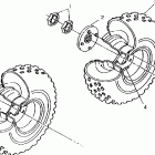 400L 6X6  NORWEGIAN  - N948740 Middle wheel assembly 6x6 400l, swedish s948740 and  nor...