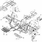 400L 4X4 - W948140 Bumper / rack mounting  4x4 400l w948140