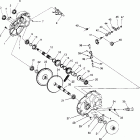 TRAIL BLAZER - W947221 Gearcase assembly trail blazer w947221