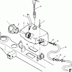TRAIL BOSS - W948527 Oil tank assembly trail boss w948527