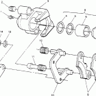 400L 6X6 - W948740 Middle axle brake assembly 6x6 400l w948740
