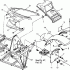 400L 4X4 - W948140 Front cab assembly  4x4 400l w948140