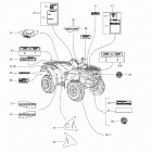 Traxter, 7407/7408 Наклейки
