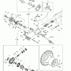 Traxter, 7407/7408 Привод колес передний