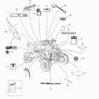 DS 650, 7404 Наклейки