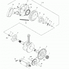 Traxter, 7417/7418 Rewind starter, electric starter