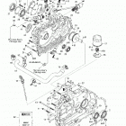Traxter, 7417/7418 Clutch housing and cover