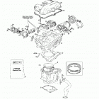 DS 650, 7404 Цилиндр,головка цилиндров