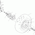 W937527 250 2X4 Переднее колесо