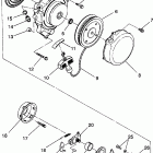 W938139 350L 4X4 Recoil starter 4x4 350l w938139