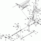 W938139 350L 4X4 Shift linkage assembly 4x4 350l w938139
