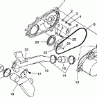 W938127 250 4X4 Clutch cover assembly 4x4 250 w938127