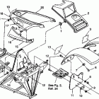 W938139 350L 4X4 Front cab assembly 4x4 350l w938139