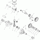 W937527 250 2X4 Поршень и коленвал